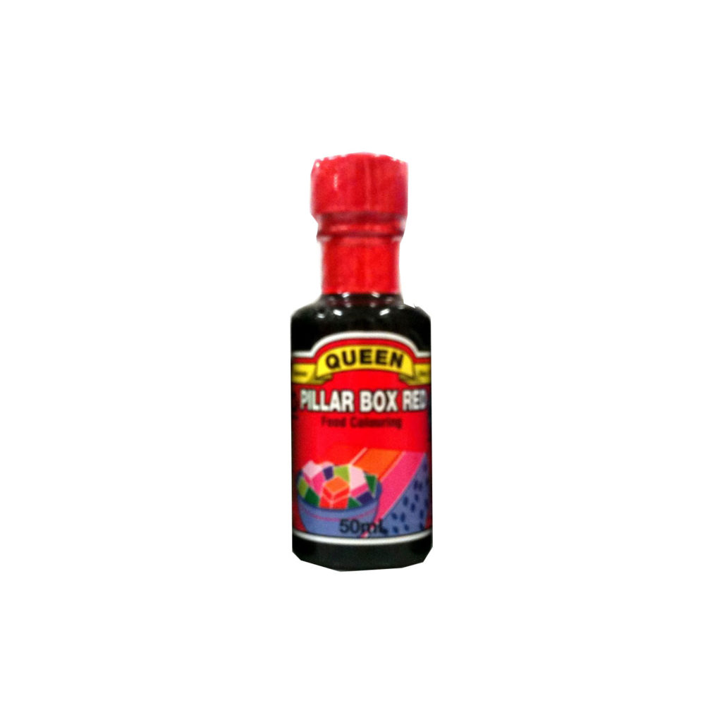 Queen Food Colouring Pillar Box Red 50ml RB Patel Group