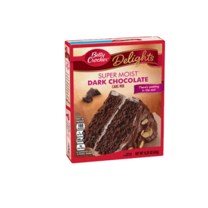 Betty Crocker Cake Mix – Dark Chocolate 432g