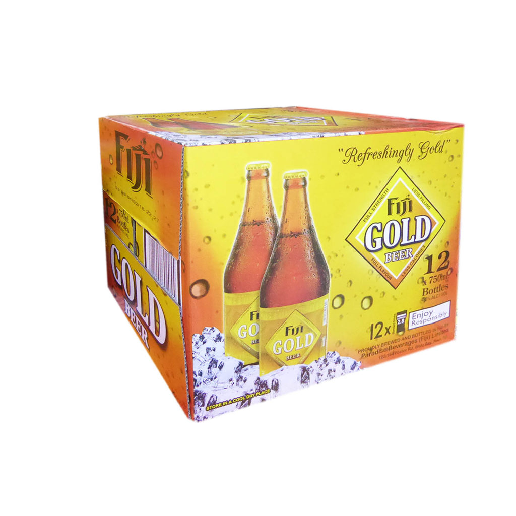 Fiji Gold Beer Ctn 12x750ml is available at any RB Patel Stores around