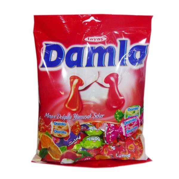 Damla Fruit Candy Assorted 250g is available at any RB Patel Stores
