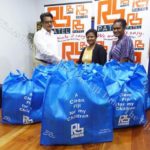 Children Receive Hamper Packs