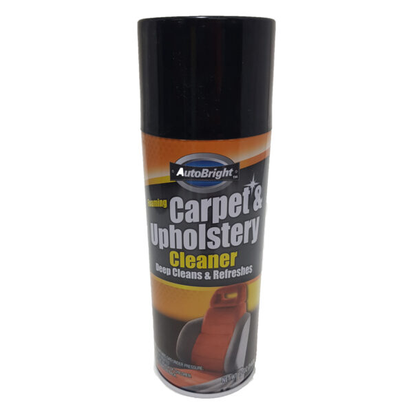AUTOBRIGHT 12oz Carpet Upholstery Cleaner available at any RB Shop