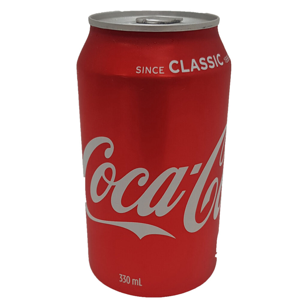 Coca Cola 330ml Can Is Available At Any RB Stores Around Fiji 