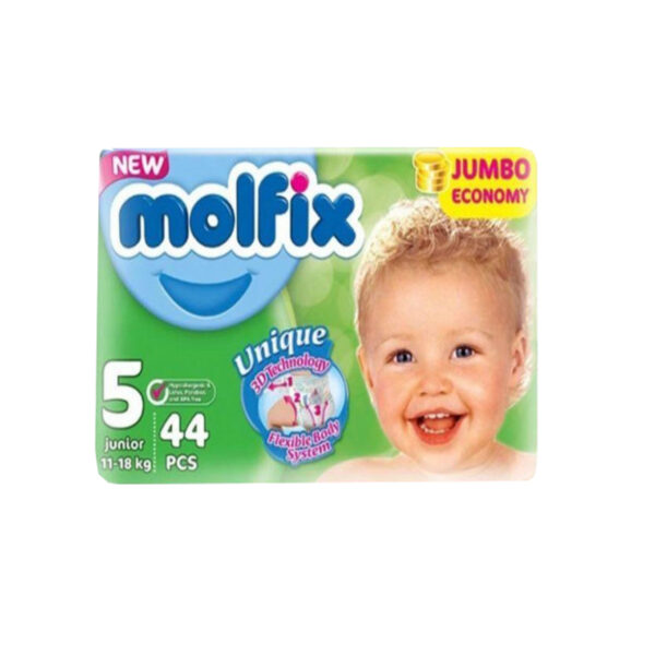 Molfix XLARGE Diaper Jumbo Pack 44’s available at your RB Patel Stores