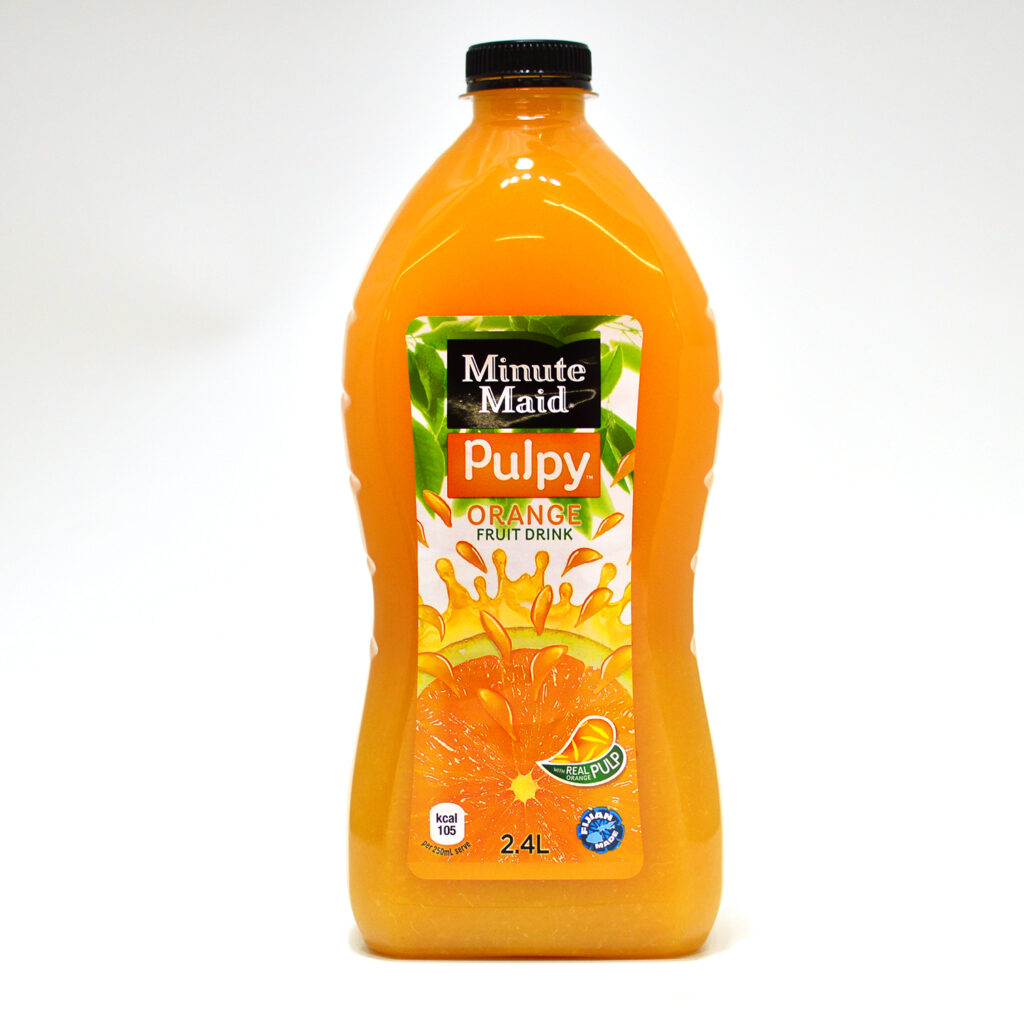 Minute Maid Pulpy Orange Fruit Drink 2.4ltr is available at your RB Stores