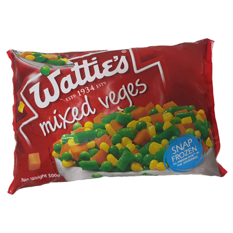 Watties Mix Vegetables 500g is available at your RB Patel Stores