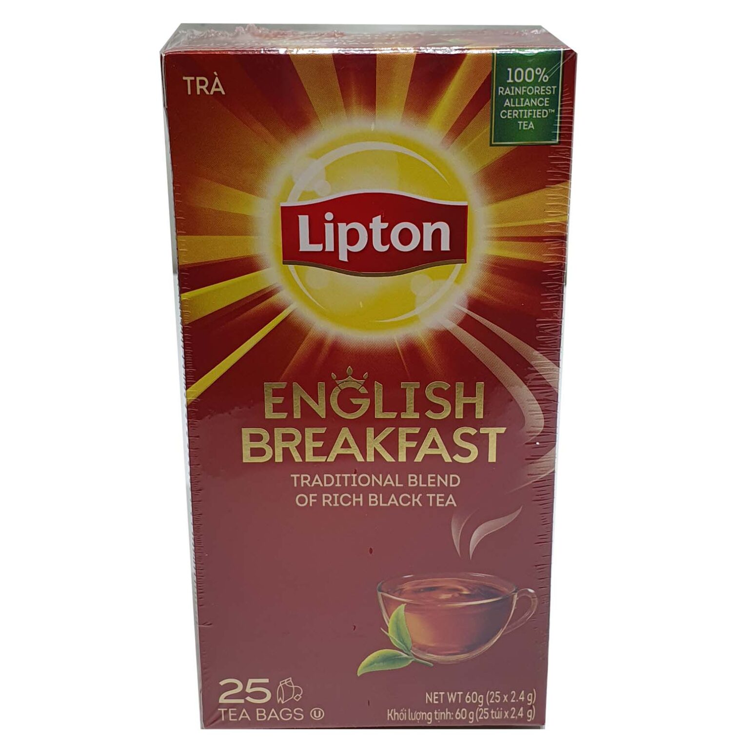 Lipton English Breakfast 25s Tea Bags best breakfat tea for you