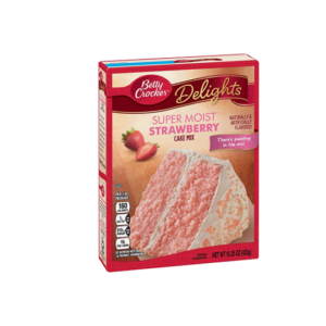 Betty Crocker S/Moist Strawberry Cake Mix 432g