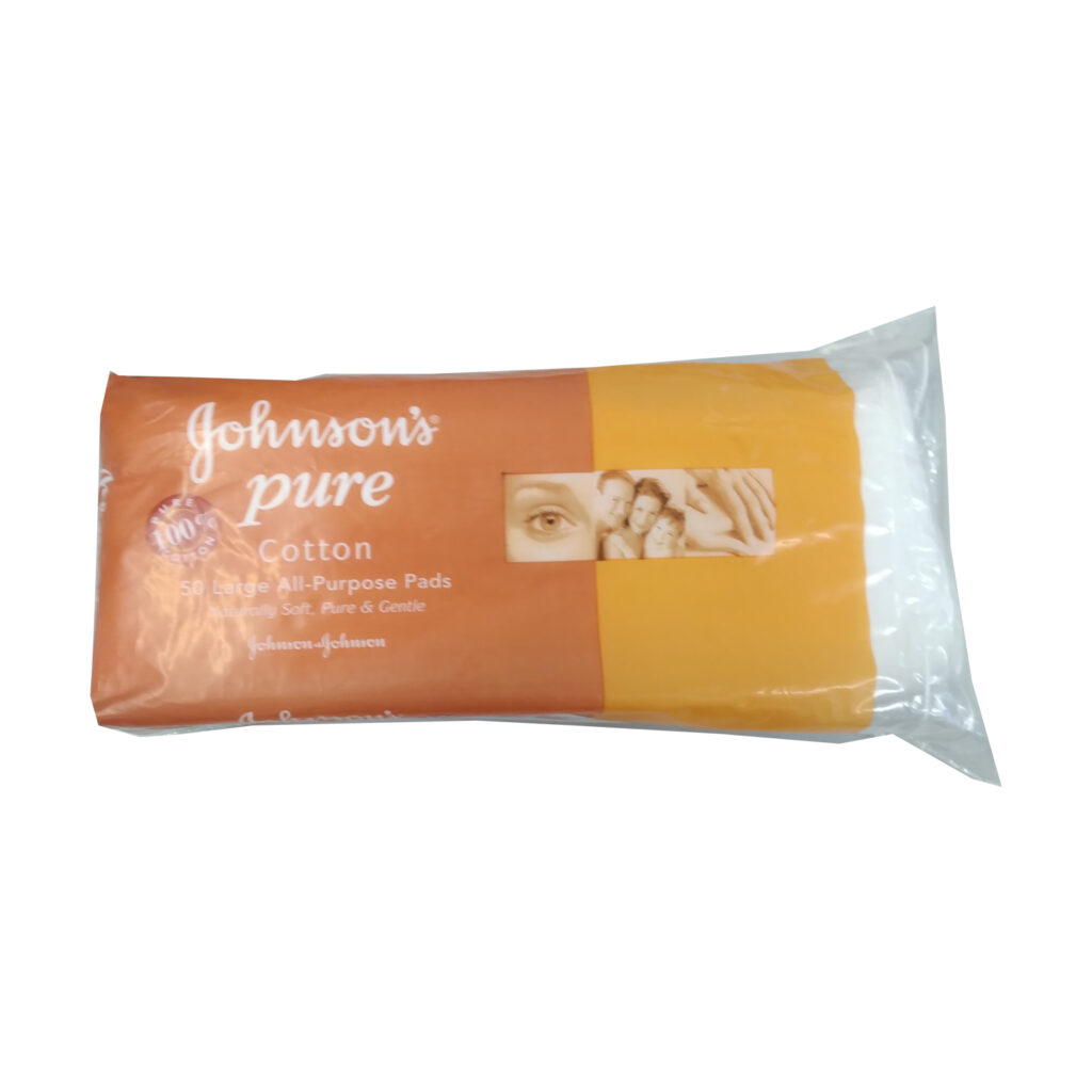 J&J Cotton Pure Pads 50s can be used for removing any makeup