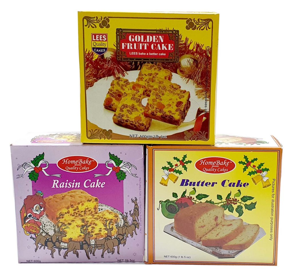 Lees Home Christmas Fruit Cake 600g Asst (Each) RB Patel Group