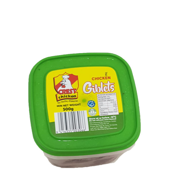 Crest Chicken Giblet - Tub 500g
