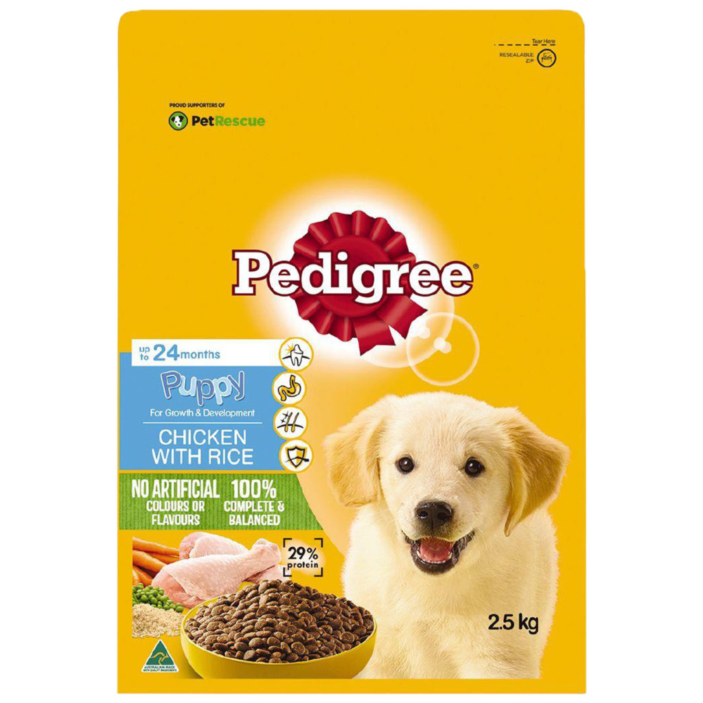 Pedigree Puppy Chicken with Rice 2.5kg - RB Patel Group