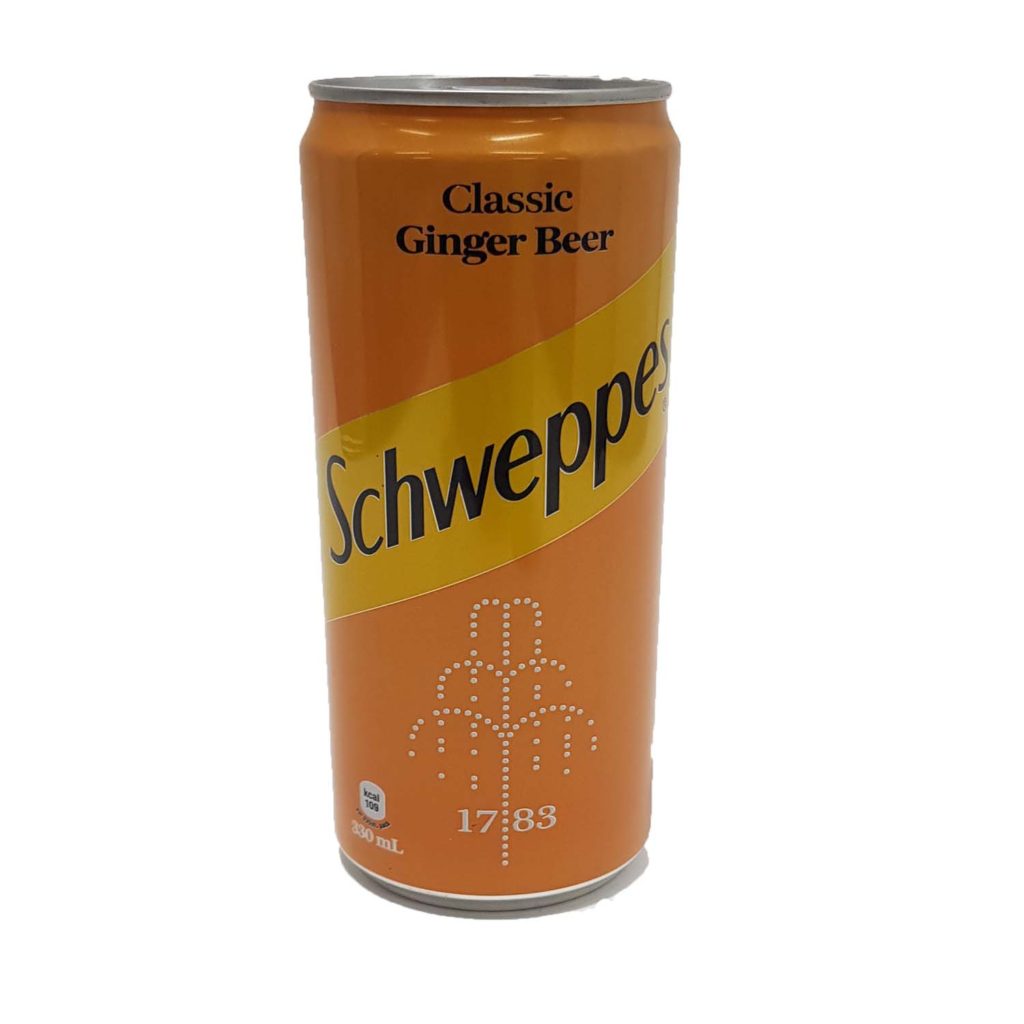 Schweppes Ginger Drink 330ml RB Patel Group
