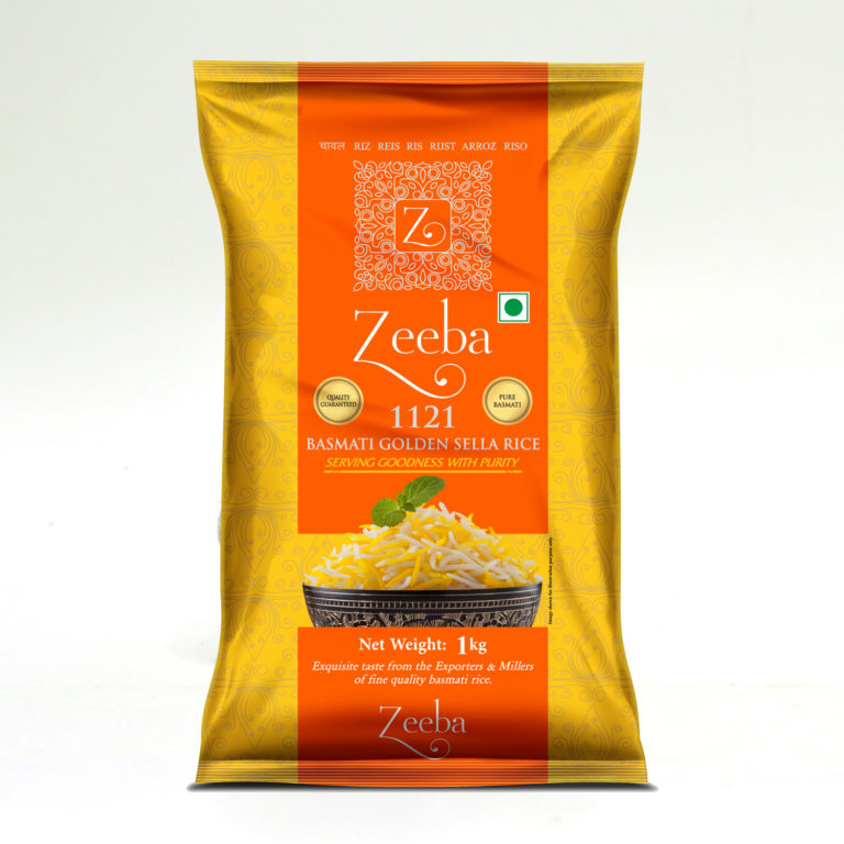 Zeeba Basmati Rice Sella 1kg RB Patel Group