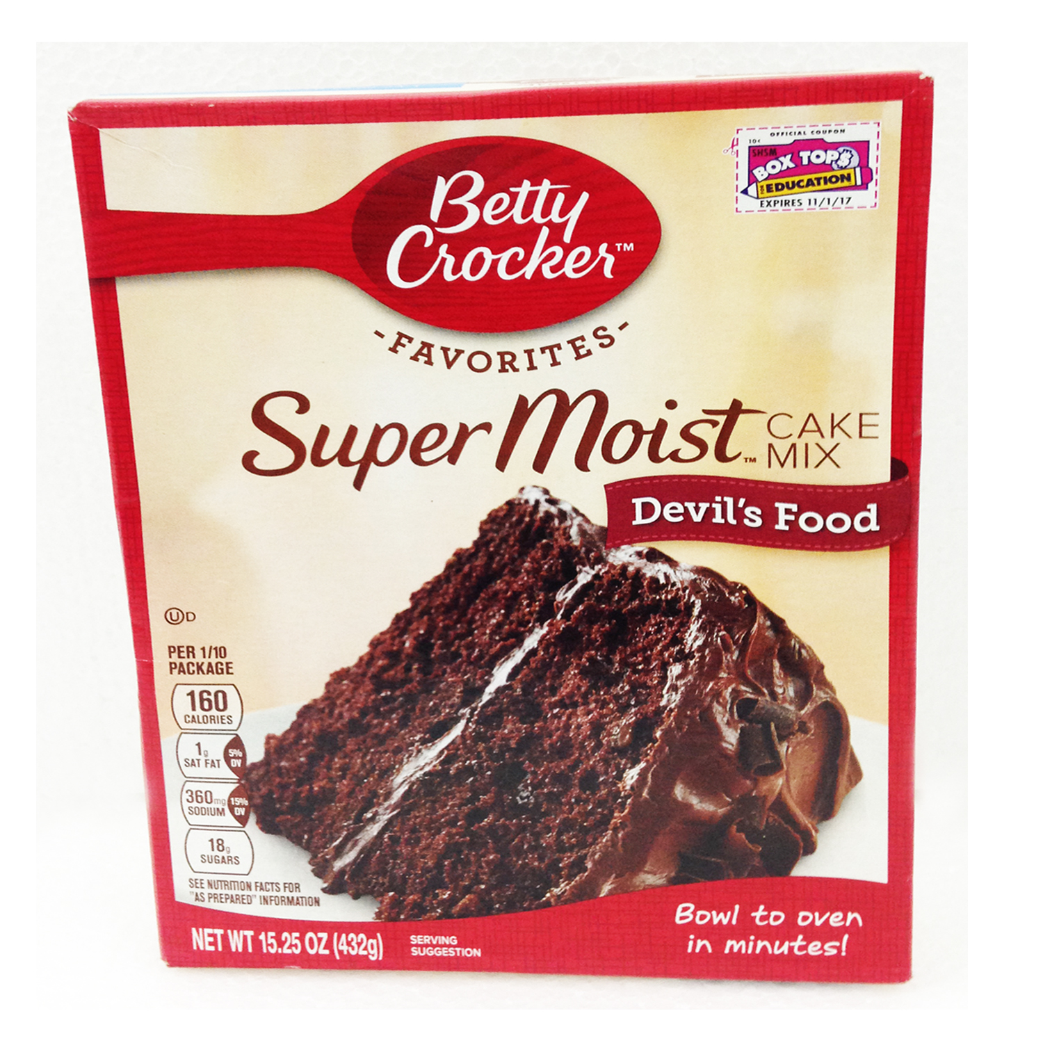 Betty Crocker Cake Mix - Devils Food 432g - RB Patel Group.