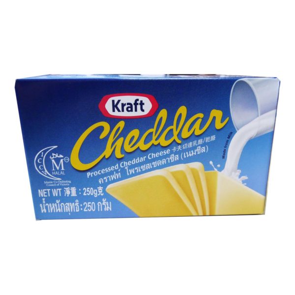 Kraft Cheddar Cheese - Block 250g