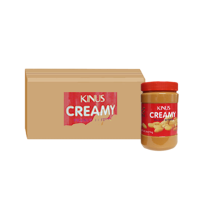Kinus Creamy P/Butter 12x1kg Ctn