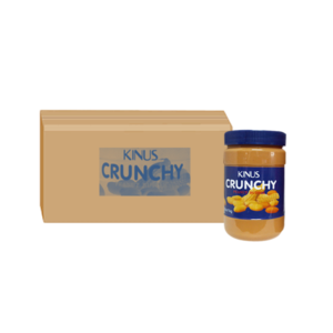Kinus Crunchy P/Butter 12x1kg Ctn