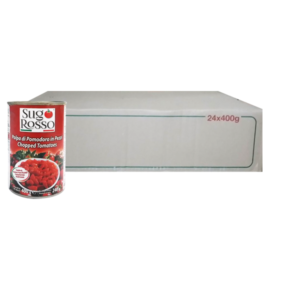 Sugo Rosso Chopped Tomatoes 24x400g Ctn