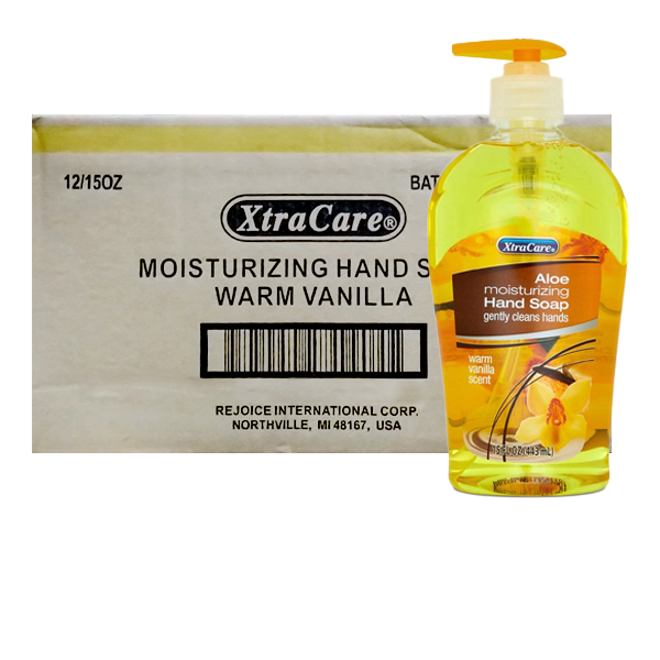 XtraCare Hand Wash Warm Vanilla Scent 443ml x12 Ctn