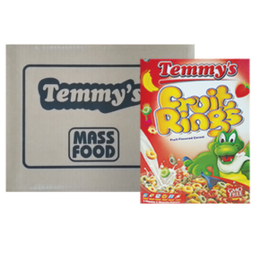 Temmys Fruit Rings 12x375g Ctn
