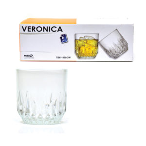 “VERONICA” #32210.0340.97 6pcs Glass Tumbler 270ml