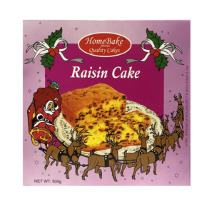 Lees Home Bake Raisin Cake 500g