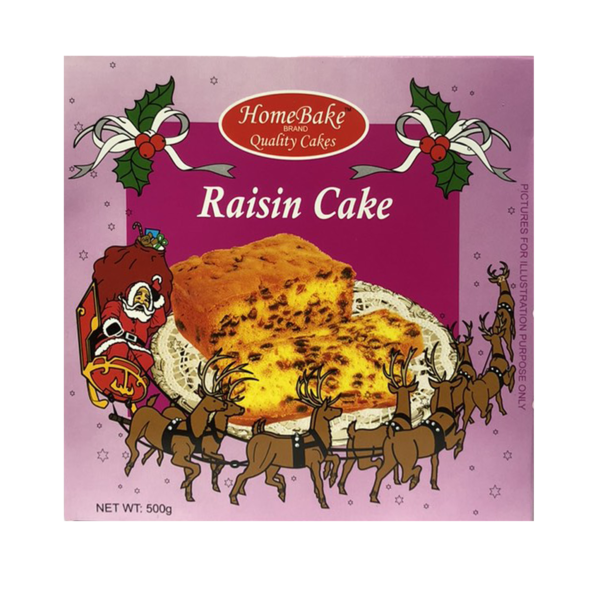 Lees Home Bake Raisin Cake 500g