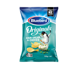 Bluebird Original Sour Cream Chips 150g