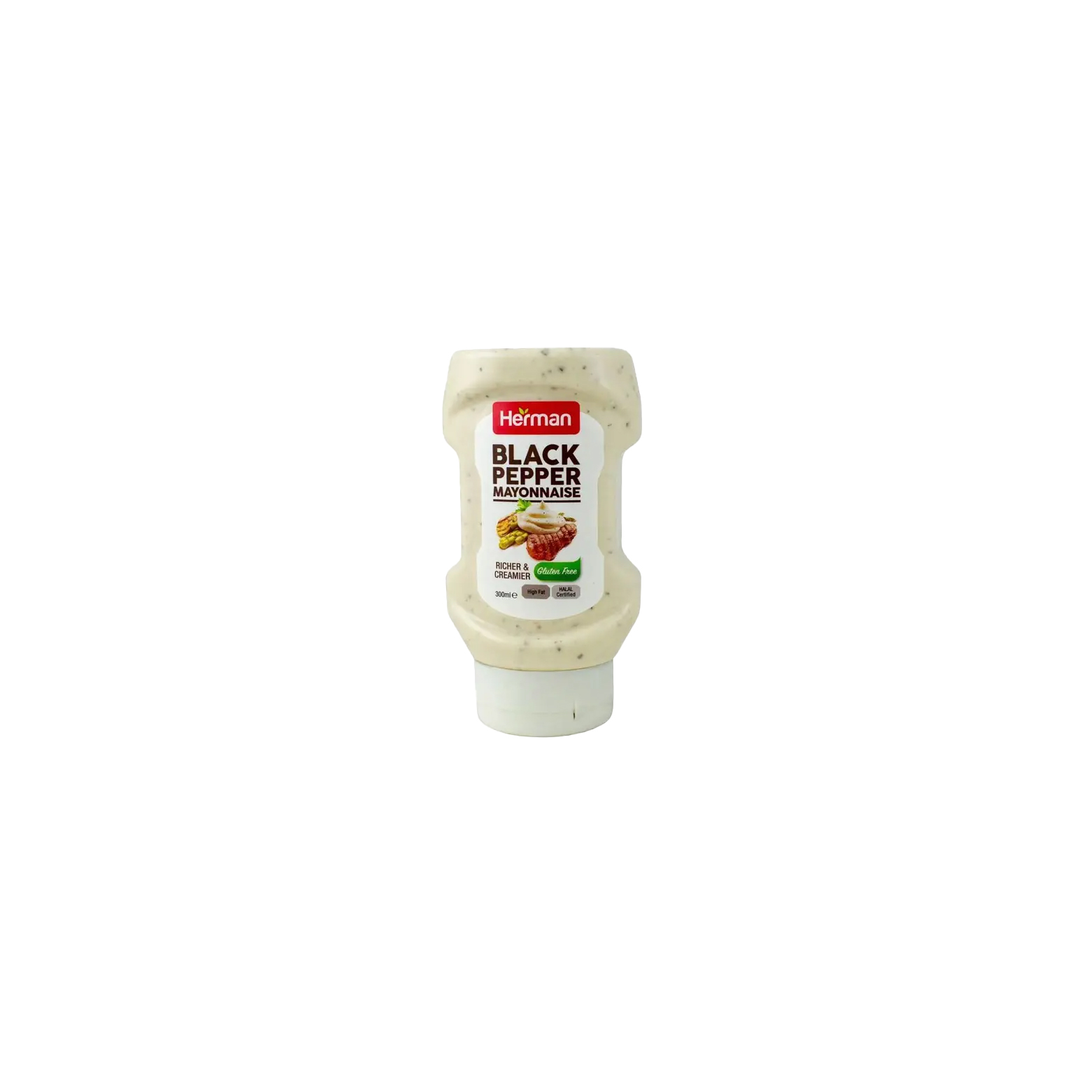 Herman Black Pepper Mayonnaise 300ml Herman Black Pepper Mayonnaise 300ml