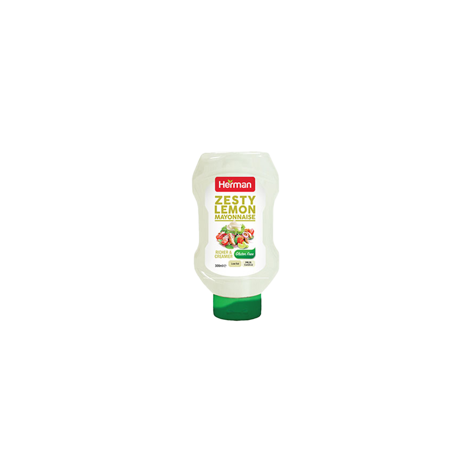 Herman Lemon Mayonnaise 300ml Herman Lemon Flavoured Mayonnaise 300ml
