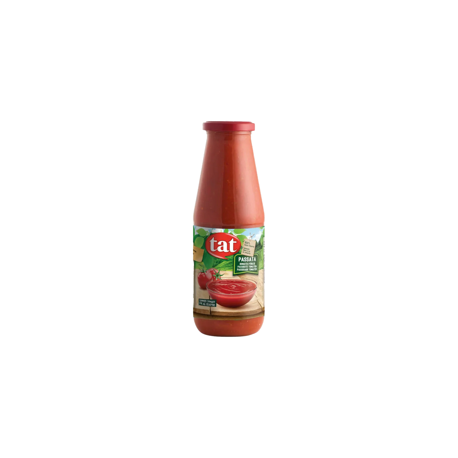 Tat Tomato Passata 700g Jar TAT Brand Tomato Passata 700g Jar