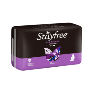 Stayfree All Night Pads 10's