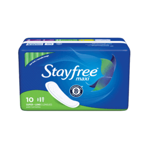Stayfree MAXI Heavy Flow No Wings S/Pads 10's