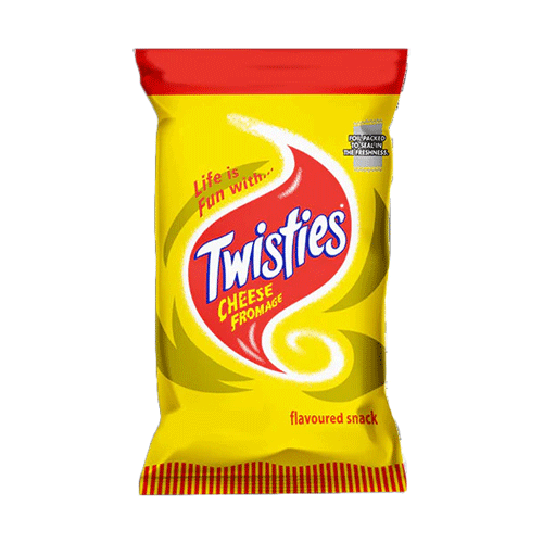 Twisties-Cheese--Snack-250g Twisties Cheese Snacks 250g