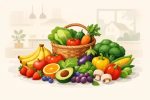 Fresh Fruits and Vegetables List for Home