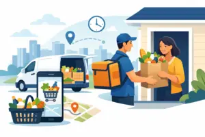 Supermarket Home Delivery for Busy Households