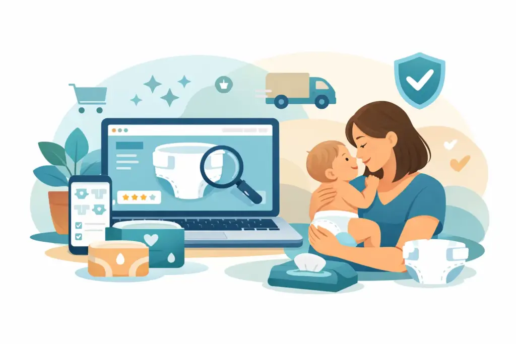 How to Choose Baby Nappies Online with Confidence