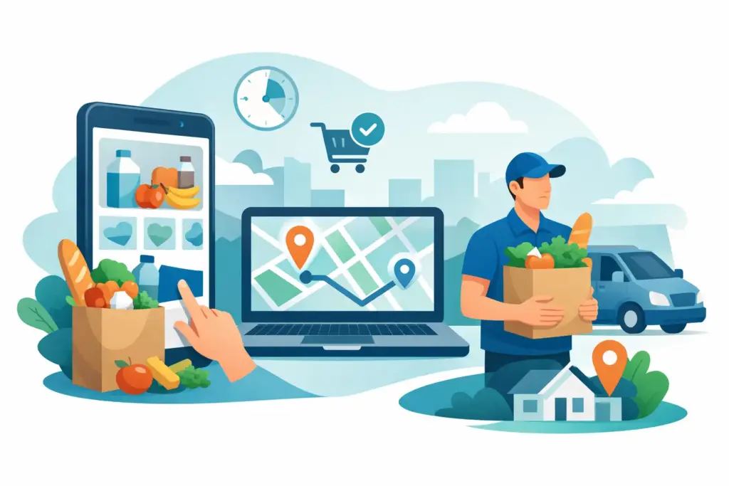 How to Order Groceries Online and Save Time