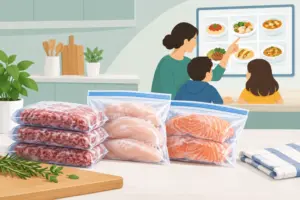 Frozen Meat for Easier Family Meal Planning